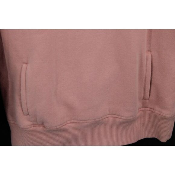 Zyia Sweatshirt Womens Medium Pink Oh So Soft Cowl Funnel Neck Hoodie Pockets - Picture 3 of 8